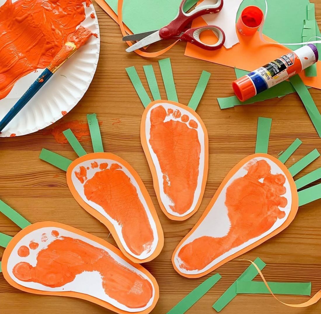 Footprint Spring Craft