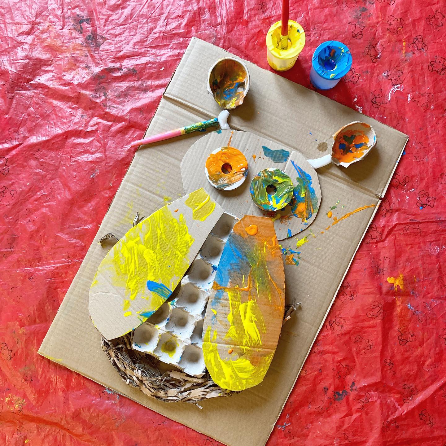 Paper Bug Craft Style