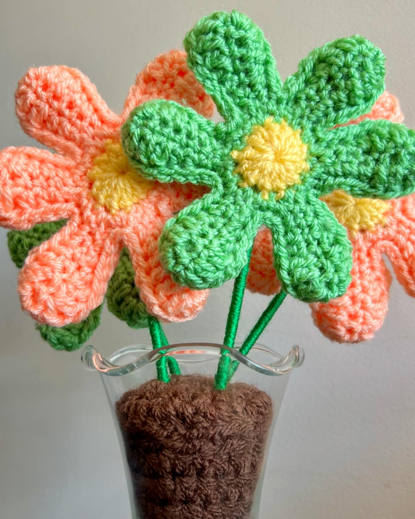 Handmade Crochet Flower Craft