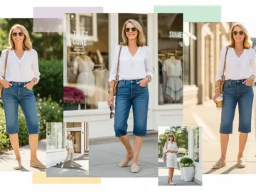 Discover 21 flattering and stylish Bermuda shorts outfits for women over 50 that balance comfort, confidence, and effortless summer fashion. From brunch looks to beach strolls, these age-appropriate outfit ideas will surprise you—in the best way.