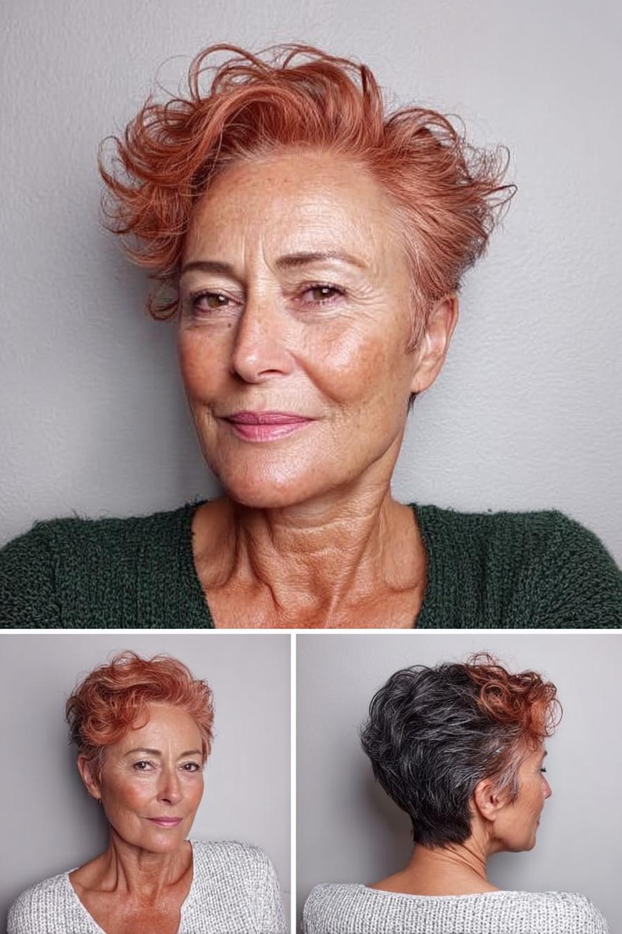 Radiant Copper Pixie Vibes