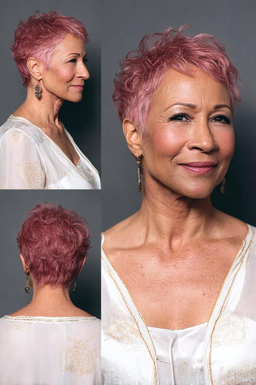 Soft Pink Pixie Vibes